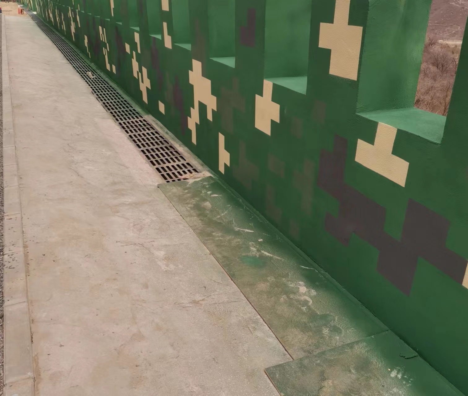 鄂州围墙迷彩喷涂,数迷彩漆